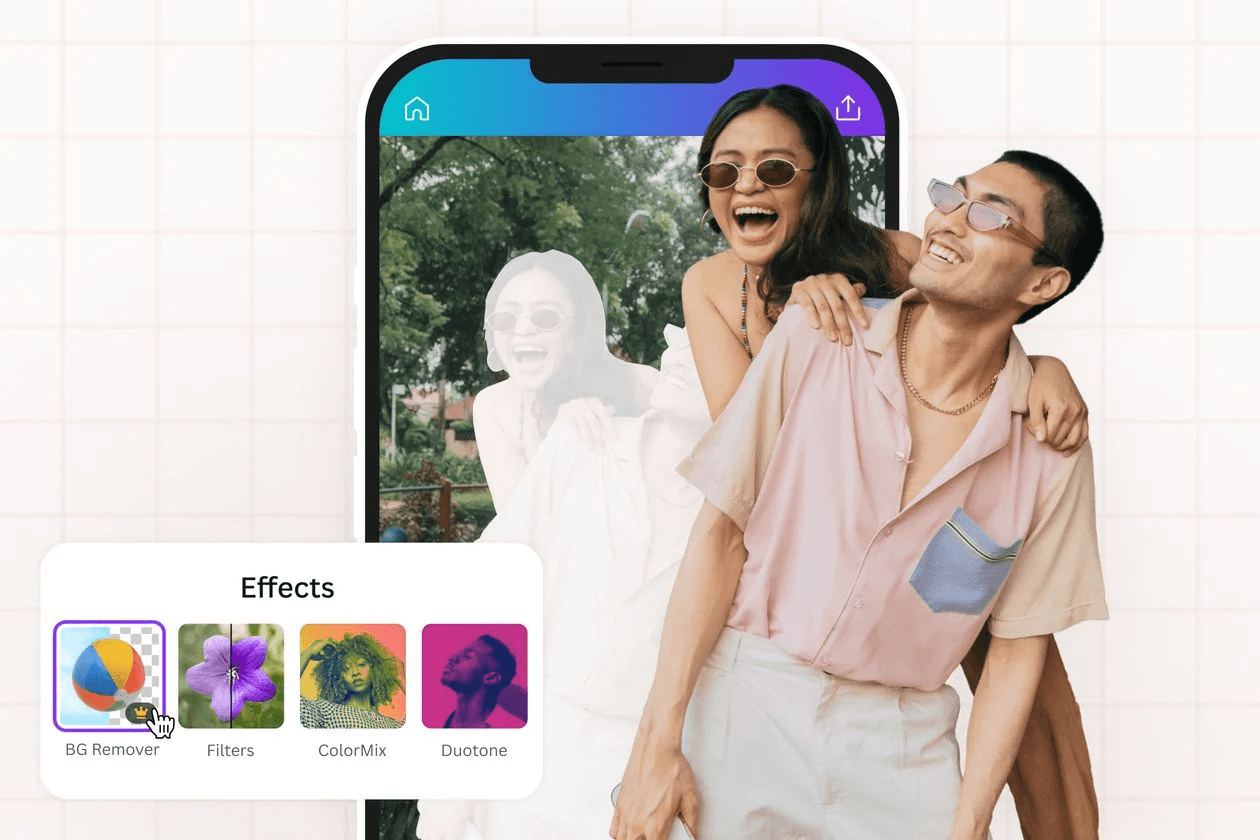 Add effects to images