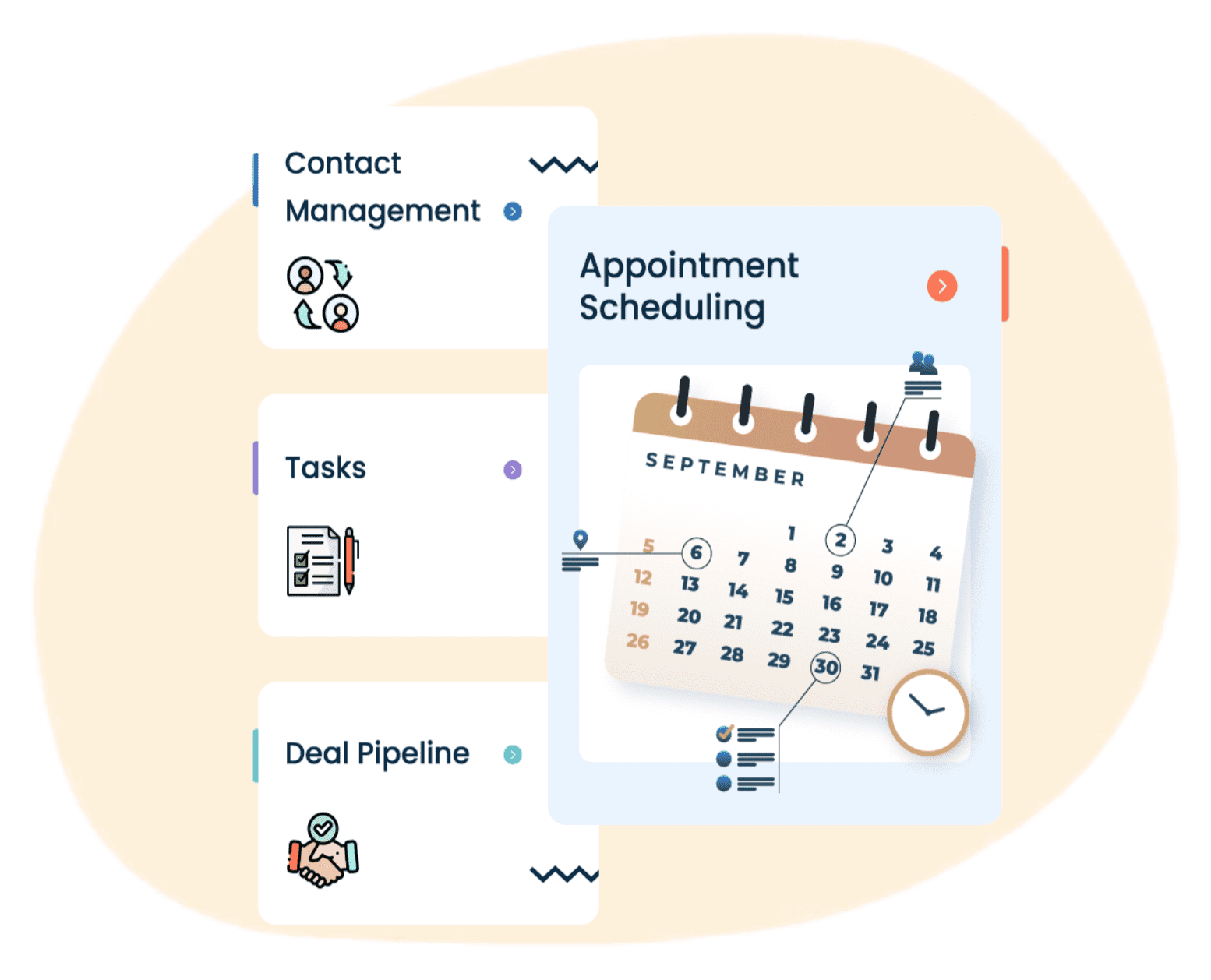 CRM features