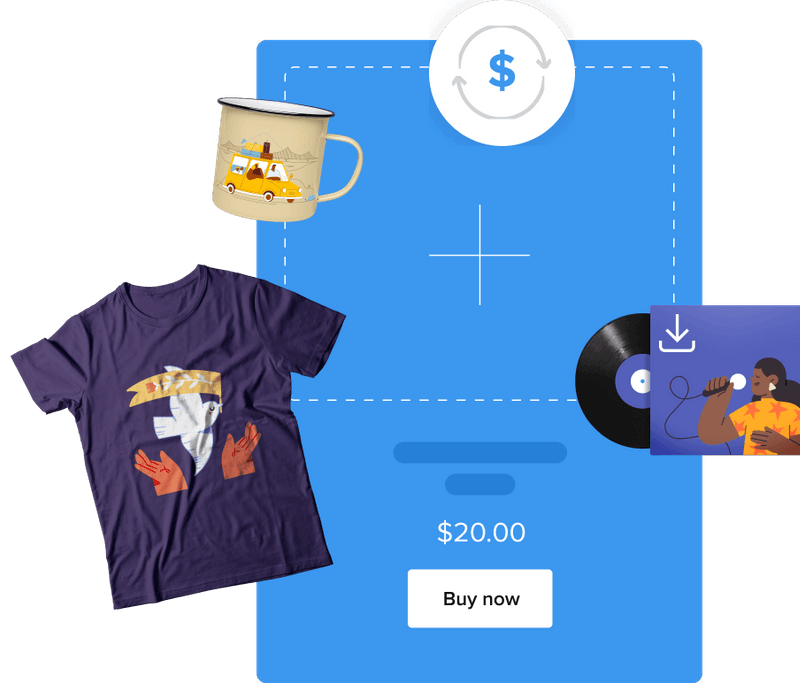 Sell any type of product online