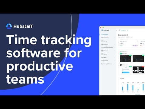 Hubstaff Time tracking Software for Productive Teams