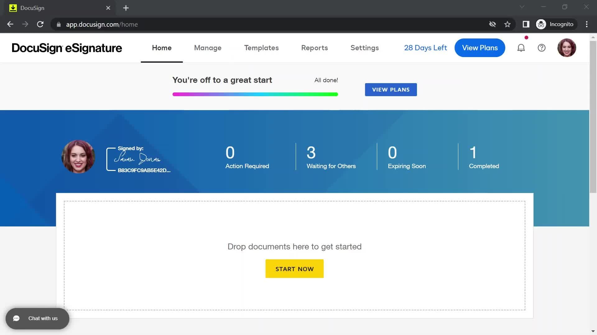 Image in slider for media DocuSign 0